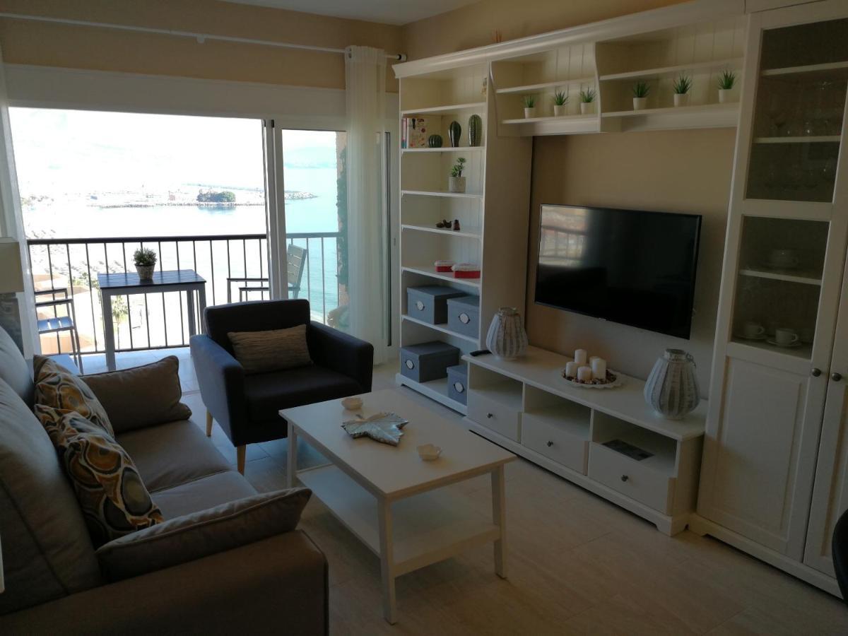 Fuengirola. Bonito Apartamento En Paseo Maritimo. Espectaculares Vistas Al Mar. Primera Linea 外观 照片